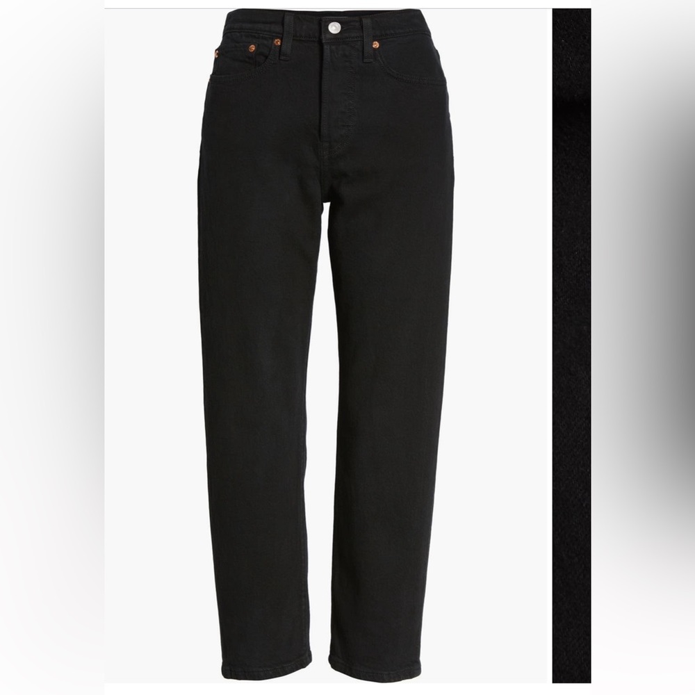 Levi’s Black Wedgie Straight Jeans S 27